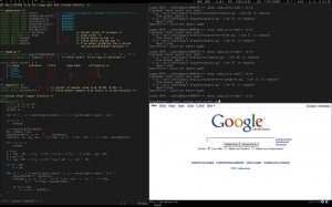 Screenshot of dwm
